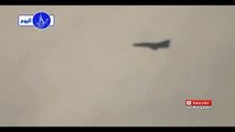 Syrian Civil War 2014 - Syrian Rebels Film Fierce Airstrike On Their Position * Bomb Seen