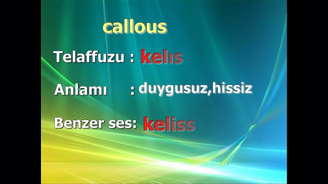 KPDS,YDS,TOEFL SINAVI KELİMELERİ İÇİN SÜPER BİR YÖNTEM