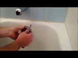 Bath tub trip lever/ bath tub stopper replacement or adjustnment.