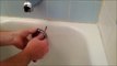 Bath tub trip lever/ bath tub stopper replacement or adjustnment.