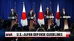 U.S., Japan announces new defense cooperation guidelines