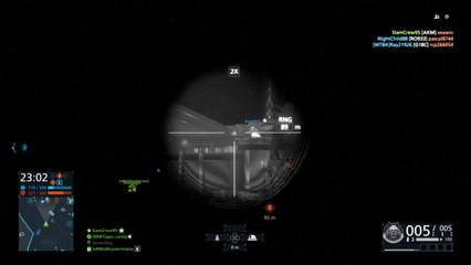 Battlefield Sniping in Black and White