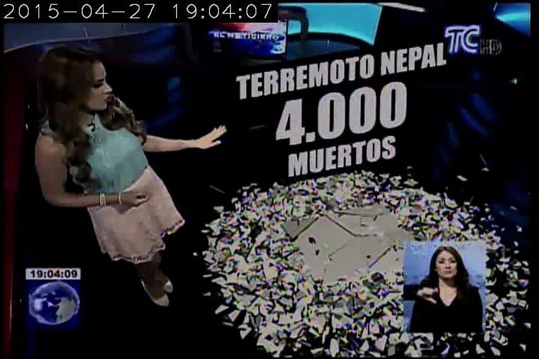 Recuento de Terremoto en Nepal