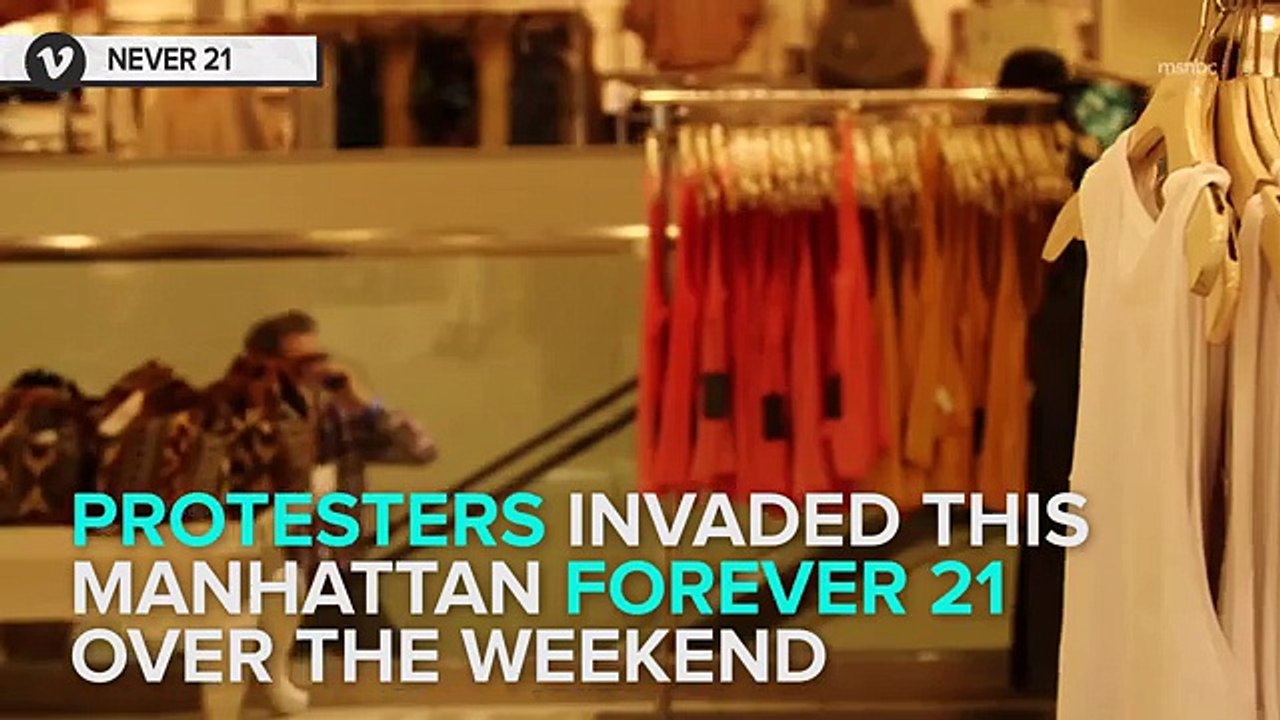 #BlackLivesMatter Stages Unique Protest At Forever 21