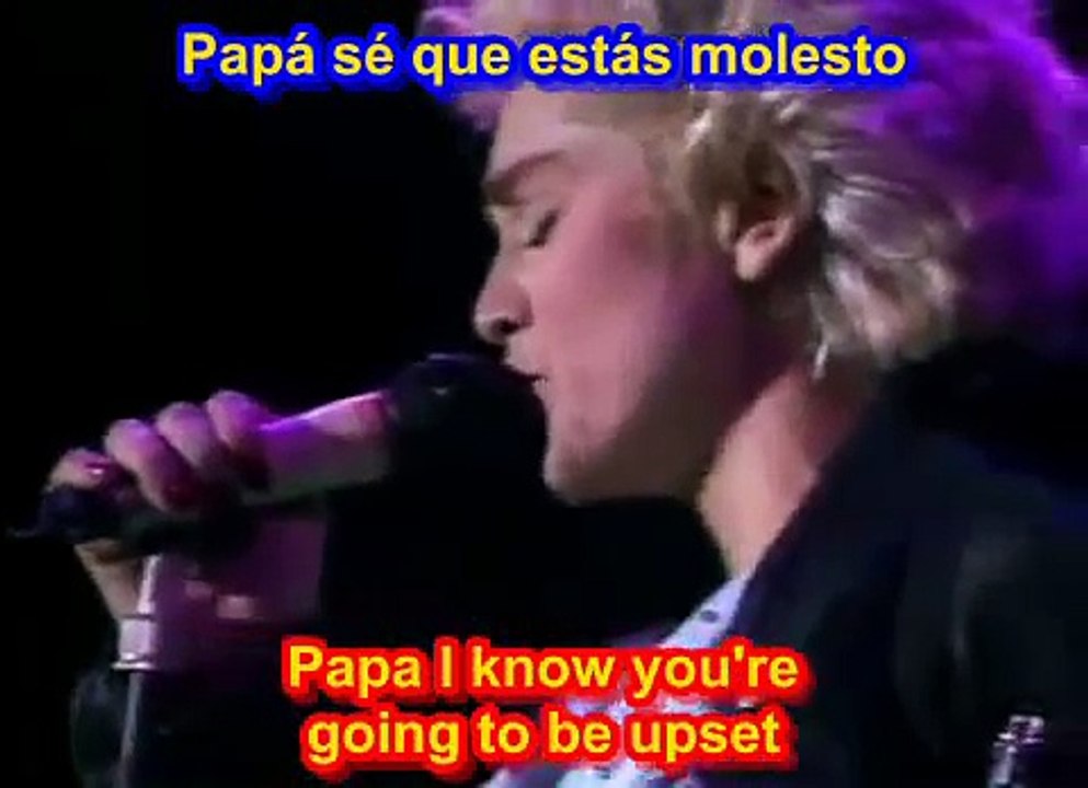 Madonna - Papa don't preach ( SUBTITULADO ESPAÑOL INGLES )