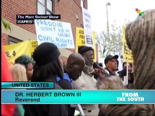 Thousands Say Farewell to Freddie Gray in Baltimore