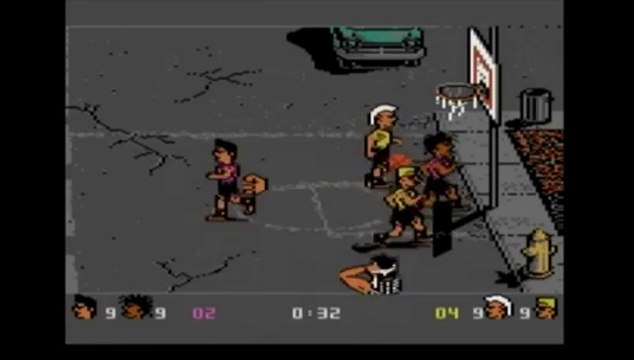 LET'S PLAY BASKETBRAWL ON ATARI 7800 GAME REVIEW