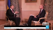 Exclusive interview of Ukrainian president Petro Poroshenko on FRANCE24
