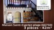 A vendre - maison/villa - Saint-Cyprien plage (66750) - 3 pièces - 42m²