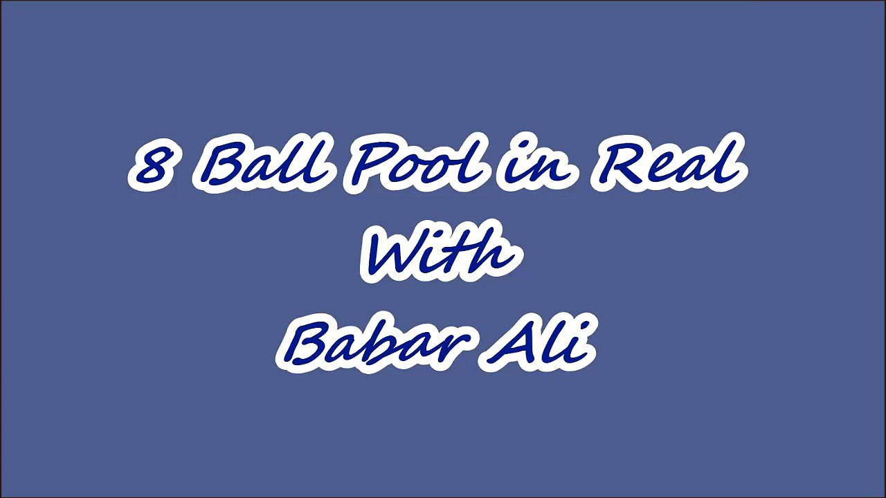 8 Ball Pool In Real