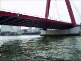 The Beautiful City of Rotterdam filmed from the Maas (Meuse , Mouze)