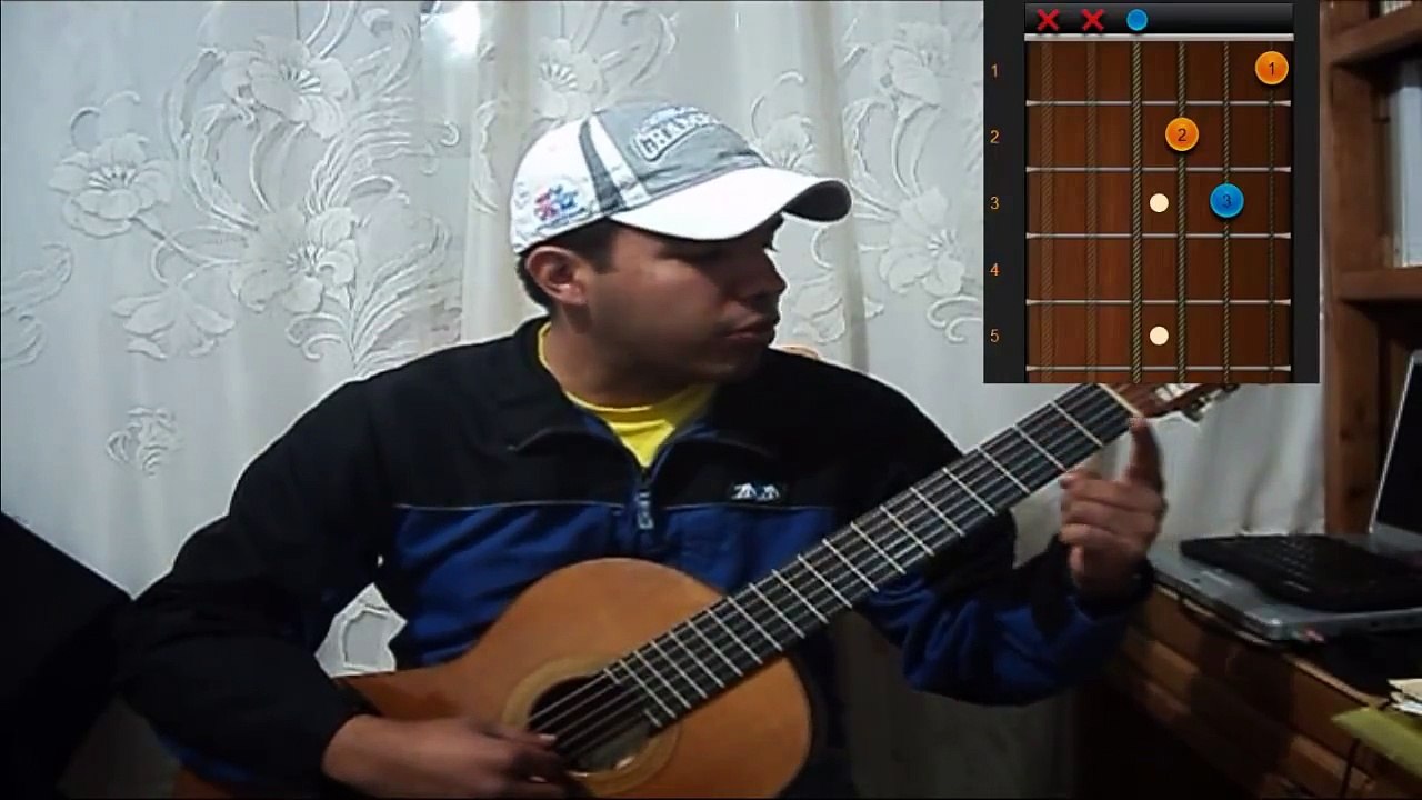 Como tocar circulo de Do en guitarra acustica (...