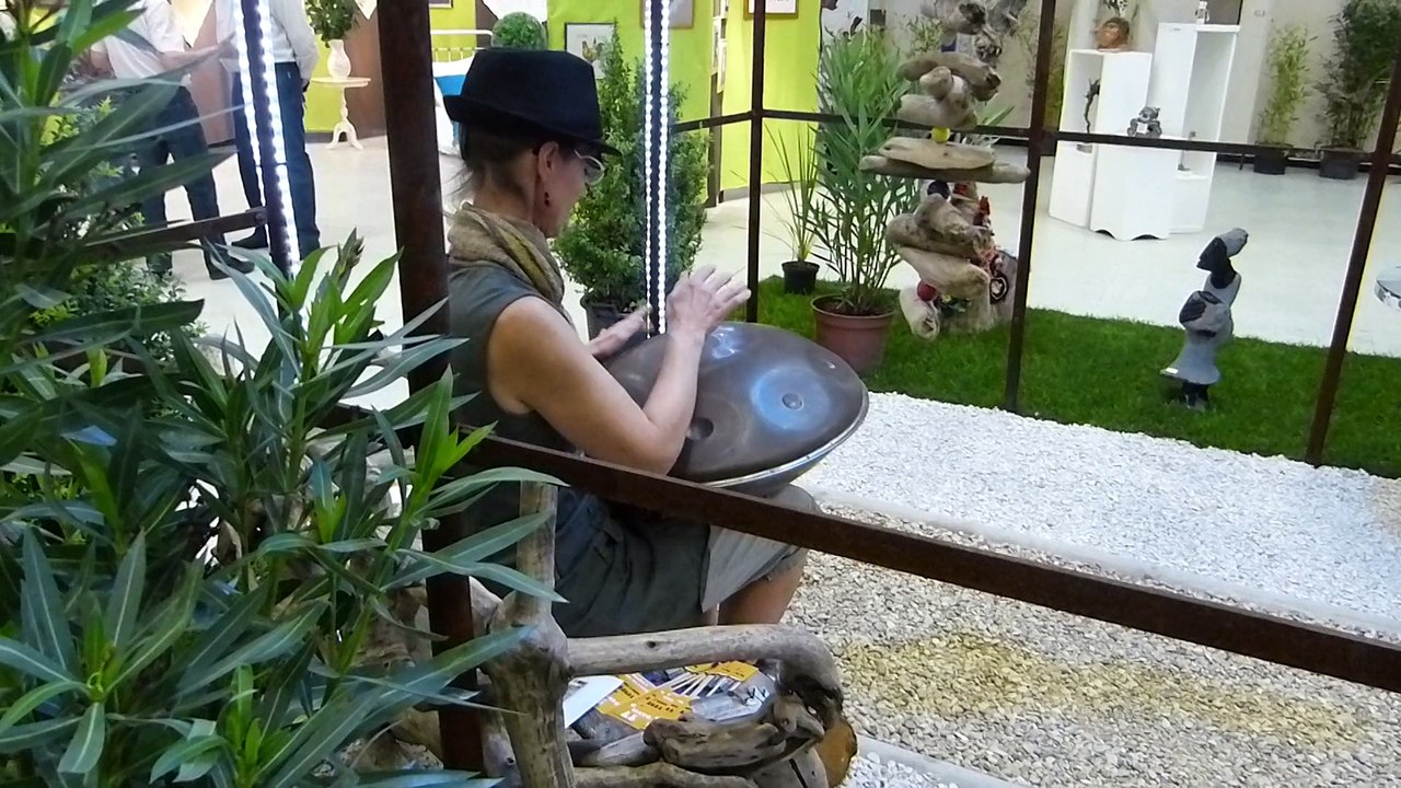 Extrait d'improvisation sur handpan