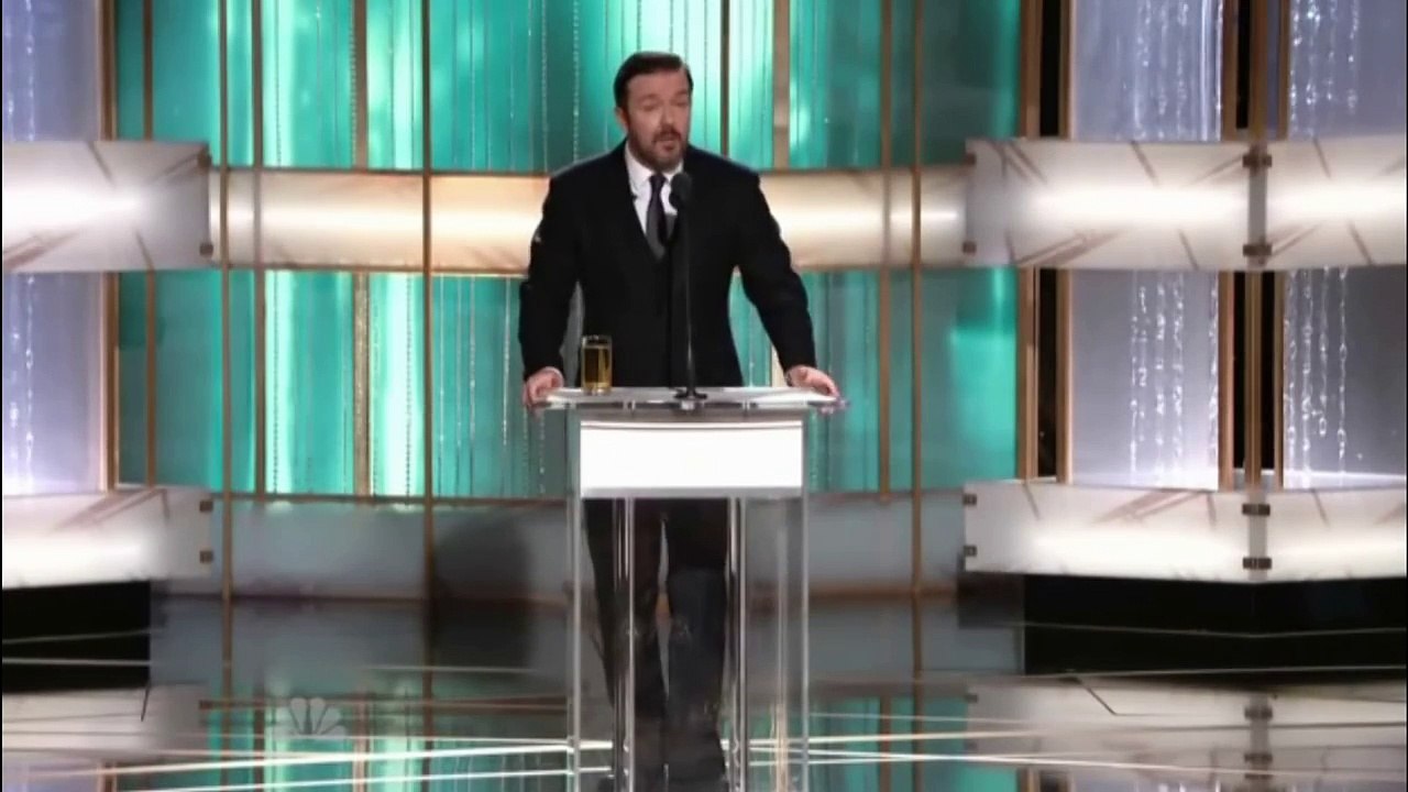 Ricky Gervais at the 2011 Golden Globes