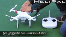 HeliPal.com - DJI Phantom GPS Drone Start Up / Compass Calibration