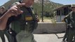 US Border Patrol Break In Driver Window Cam, Pine Valley, California, 31 May 2013, Lawless DHS