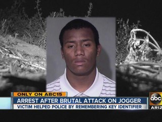 Arrest mad after brutal attack on Phoenix jogger