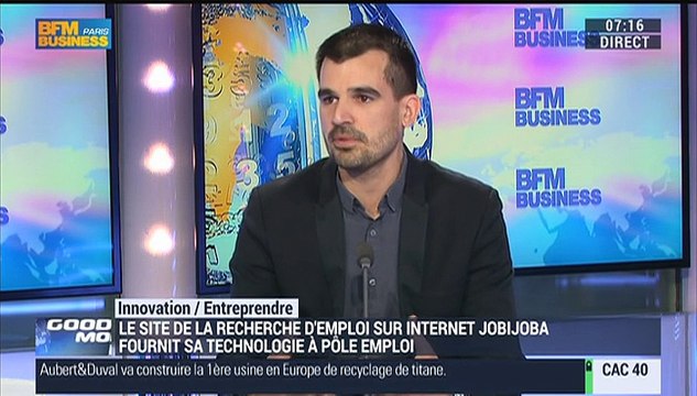 Jobijoba est un agrégateur d'offres d'emplois qui réunit 95 % des offres du marché sur son site: Thomas Allaire - 28/04