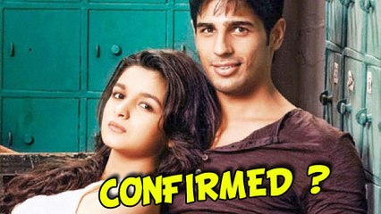Sidharth Malhotra Hints A Relationship With Alia Bhatt