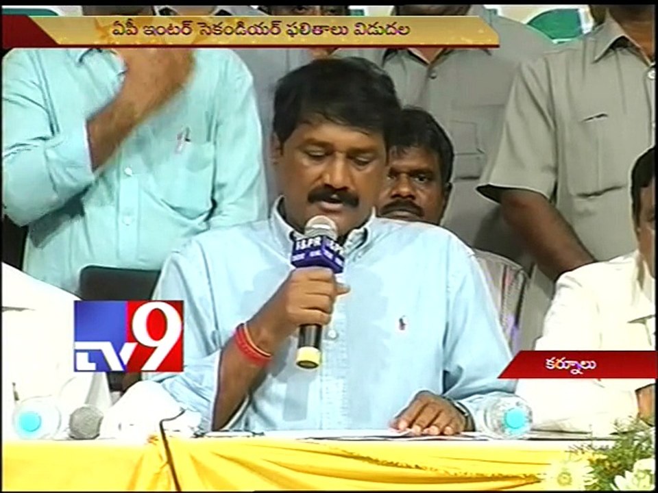AP Inter second year results released