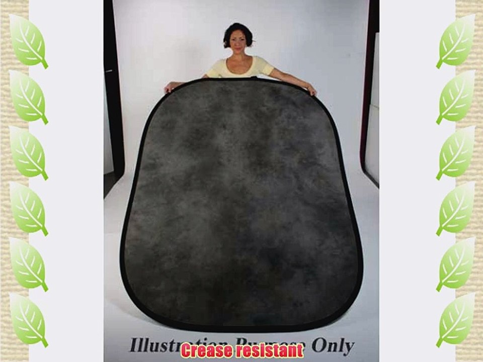 Lastolite LL LB5921 6 x 7 Feet Collapsible Reversible Solid Background (Black/White)