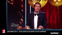 Les Molières 2015 : Le coup de gueule de Guillaume Gallienne
