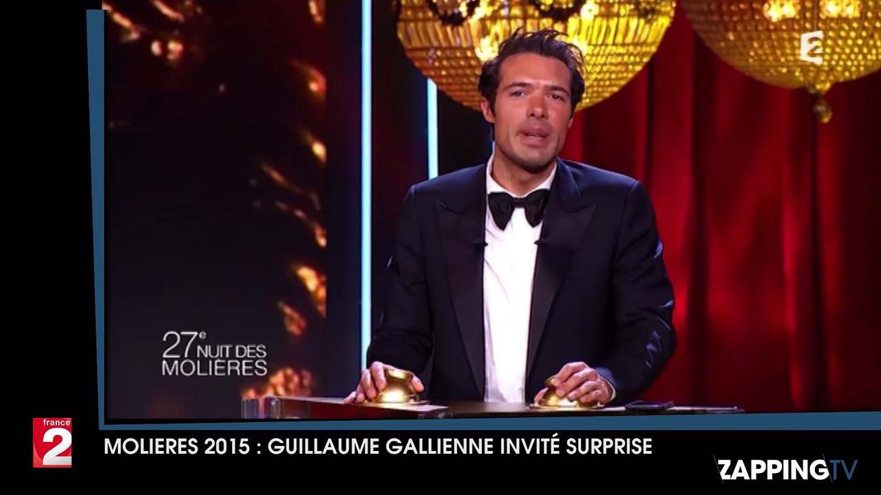 Les Molières 2015 : Le coup de gueule de Guillaume Gallienne