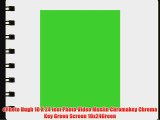 ePhoto Hugh 10 X 24 feet Photo Video Muslin Chromakey Chroma Key Green Screen 10x24Green