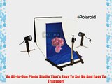 Polaroid Photo Studio Light Tent Kit Includes 1 Tent 2 Lights 1 Tripod Stand 1 Carrying Case