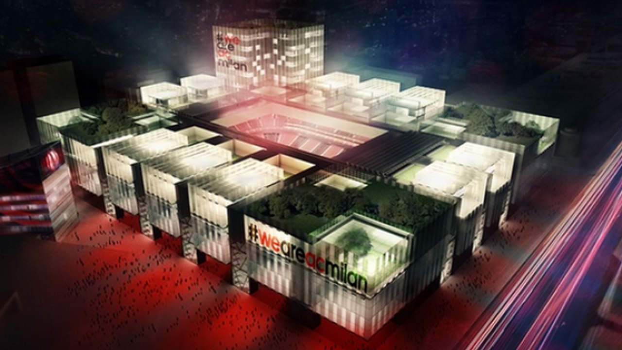 Le nouveau stade du Milan AC !