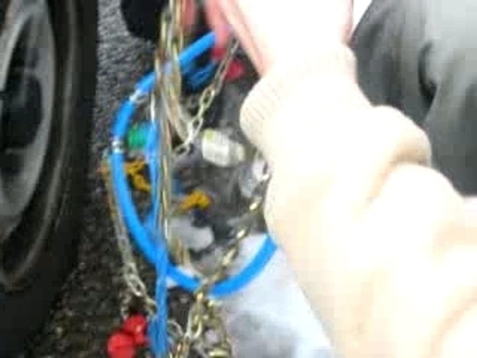 Galère de mettre les chaines