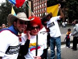 Sordos Colombianos Marcharon en Bogota, Colombia