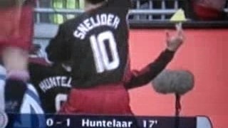 Huntelaar scoort 0-1 tegen PSV