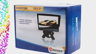 NEEWER? 5.8ghz Built-in Rc305 Receiver 7 Inch 800x480 Monitor Rp-sma with light Shield