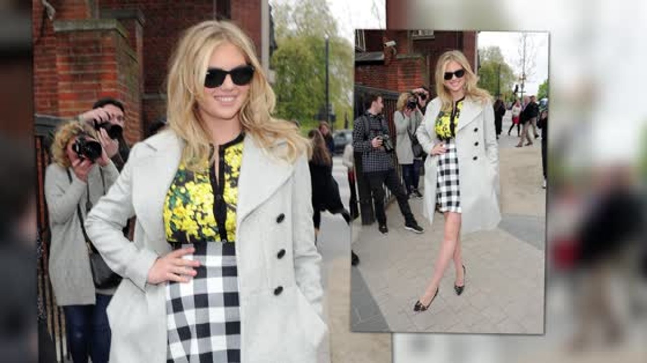 Kate Upton ganz gesittet beim Vogue Festival