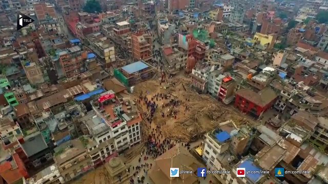 Népal : le centre historique de Katmandou dévasté