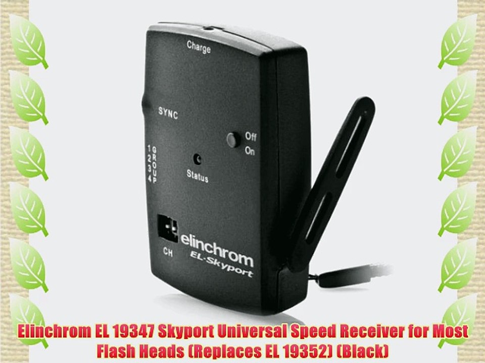 Elinchrom EL 19347 Skyport Universal Speed Receiver for Most Flash Heads (Replaces EL 19352)