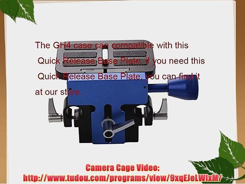 DSLR Camera Cage With Top Handle Grip For Camera Rig Panasonic Lumix GH3 GH4