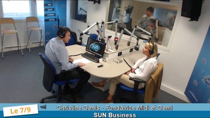 Mardi 28 avril 2015 : Sun Business avec Christine Denis (Midi et Demi)