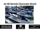 Rentals Jet Ski in Clearwater Beach