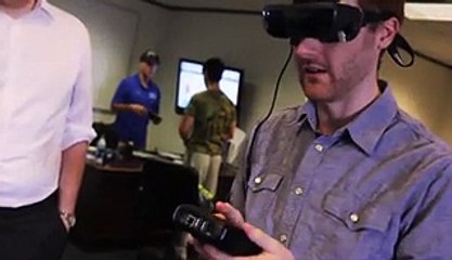 Blind Man Flying Aircraft