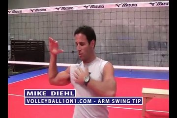 Volleyball Arm Swing Spiking and Hitting Technique