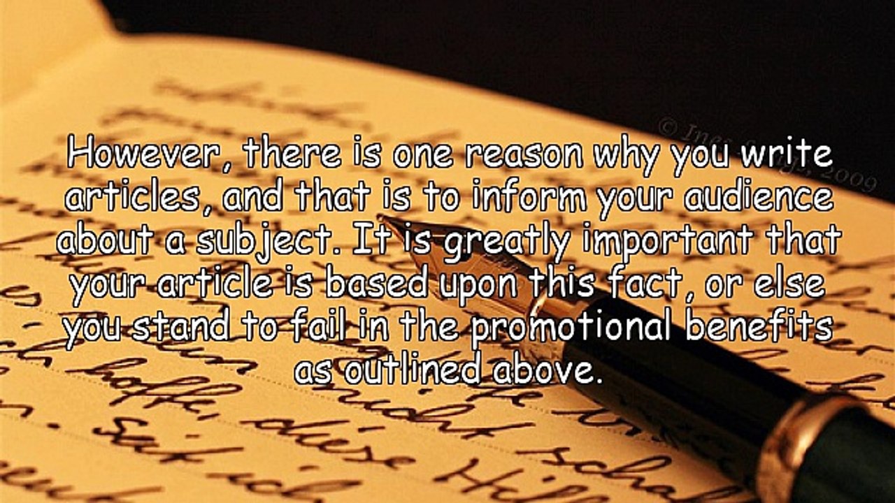 3 Essentials Before You Submit To Article Directories