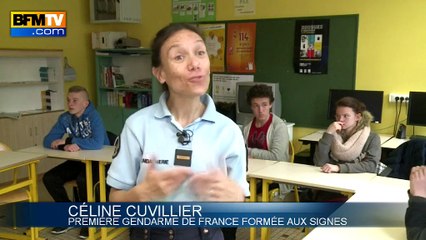 A Arras, les gendarmes apprennent la langue des signes