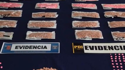 Policía chilena incauta nueva y peligrosa droga en Santiago