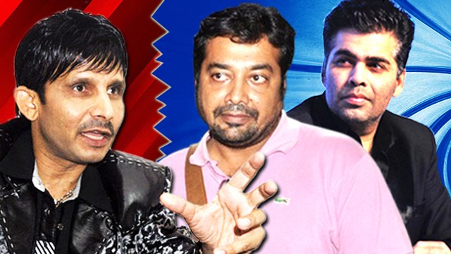 KRK Insults Karan Johar And Anurag Kashyap | Bombay Velvet