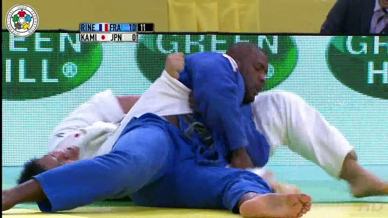 Judo Grand Slam in Paris 2011: Final +100kg Riner Teddy - Kamikawa Daiki