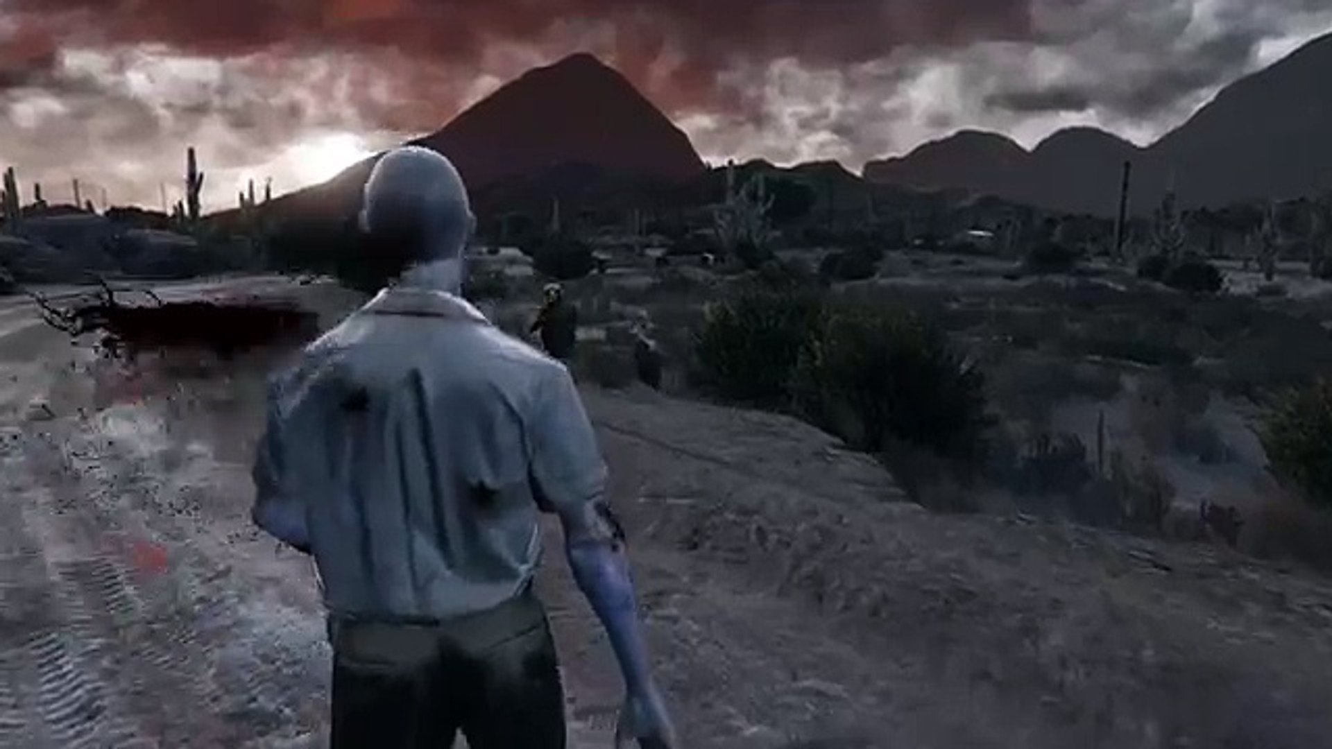 GTA 5 PC Mods Zombie Apocalypse Undead Nightmare character and weather -  Vidéo Dailymotion