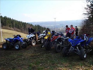 Atv Quad 24-02-08 Soumagne-Retinne - Crash Kymco maxxer 300