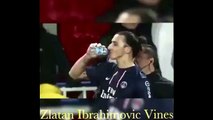 Man stört Zlatan Ibrahimovic nicht beim trinken/ don't Touch Zlatan Ibrahimovic while he's drinking